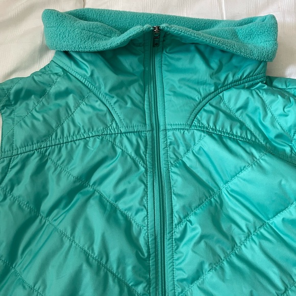 Columbia Puffer Vest-XL girls-excellent used condition-aquamarine- - Picture 3 of 10